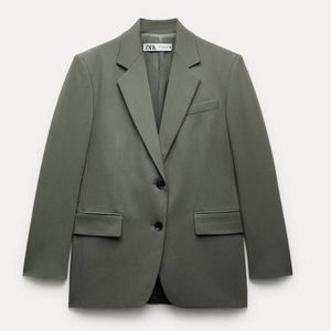 Last Chance: Zara Womens Classic Oversized Blazer Jacket Size XS